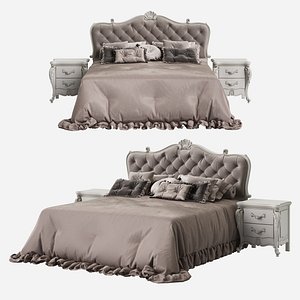 Angelo Cappellini Ponza Bed 3D model