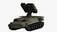 6 Military Vehicles 3D model