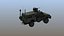 6 Military Vehicles 3D model