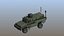 6 Military Vehicles 3D model