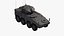 6 Military Vehicles 3D model