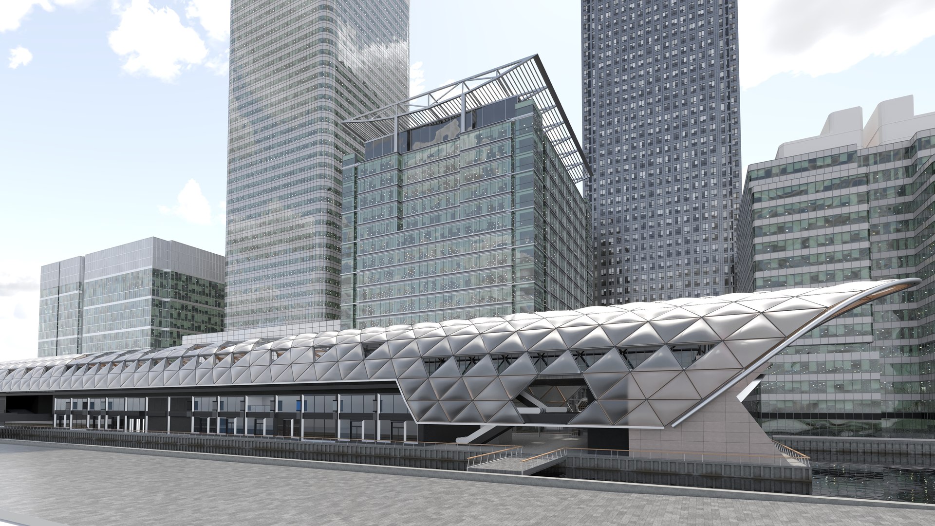 Canary Wharf Estate 3D model https://p.turbosquid.com/ts-thumb/Ie/xHhvzV/bn/e10_northdock_006/jpg/1735944022/1920x1080/fit_q87/8b9d399a2d594c7db5214c37d70c5bdaf3229de4/e10_northdock_006.jpg