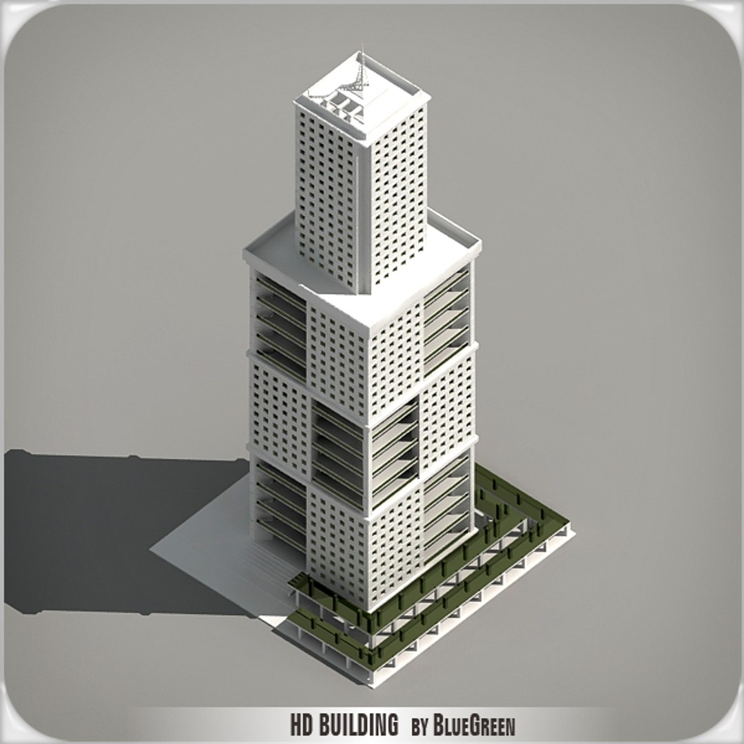 Definition Building 3d Model
