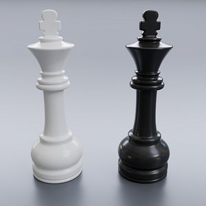 3D model Chess Piece King