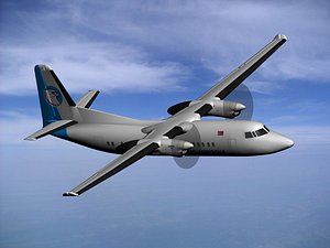 Fokker 50 Aero Mongolia
