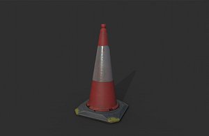 3D Traffic Cones collection- Realistic- GameReady model