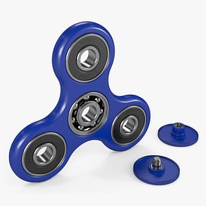 Blue Fidget Spinner