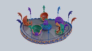 Childrens octopus carousel