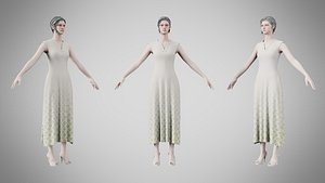 3D Dress 44 Maroon Flush