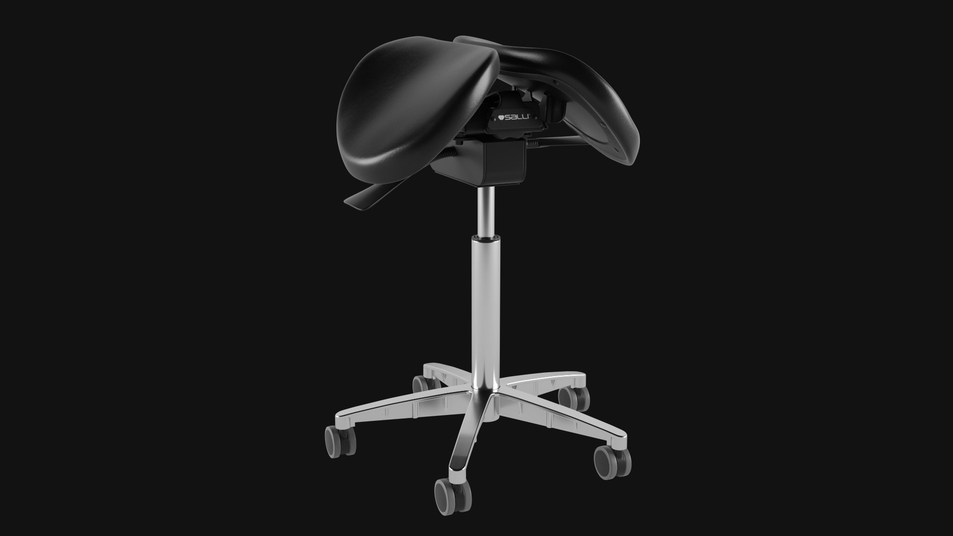 3D Salli Saddle Chair model TurboSquid 2020164