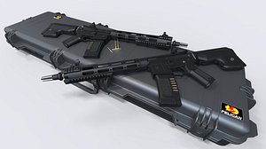 accurate m4-am009 3d max
