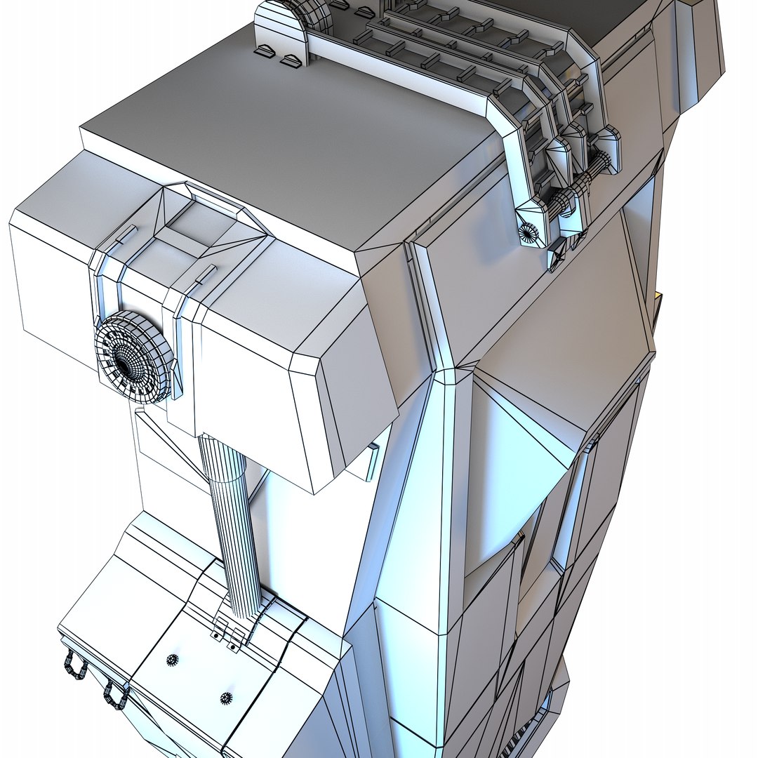 3d model of pbr cryo pod