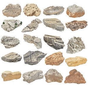 Rock Cliff Pack 19 model