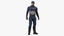 Character Captain America Rigged