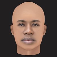 Low Poly Gucci Mane Rapper Head
