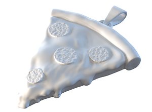 Pizza Slice Pendant 3D print model model