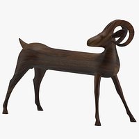 3D Lalanne Capricorn Bench