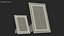 Plastic Photo Frames Set