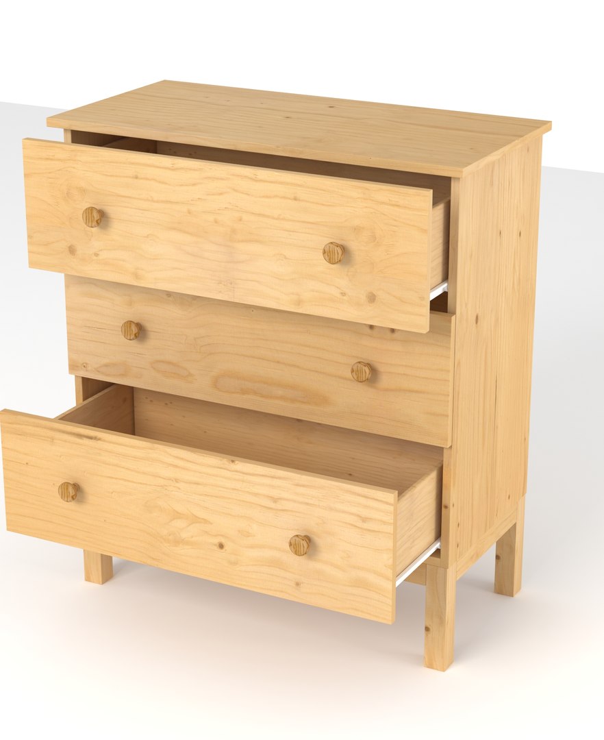 3d Tarva Series Drawers Ikea