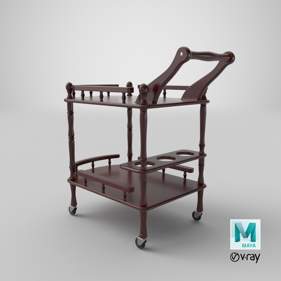 3D wooden serving trolley model https://p.turbosquid.com/ts-thumb/If/mYNC0R/Mw/stemcell_maya_vray_render/png/1631633102/1920x1080/fit_q87/348544ea5321508f525d84f9bbe663c4fa1a4a51/stemcell_maya_vray_render.jpg