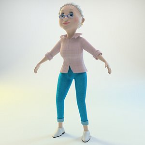 Cartoon granny