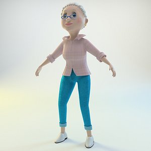 Cartoon granny