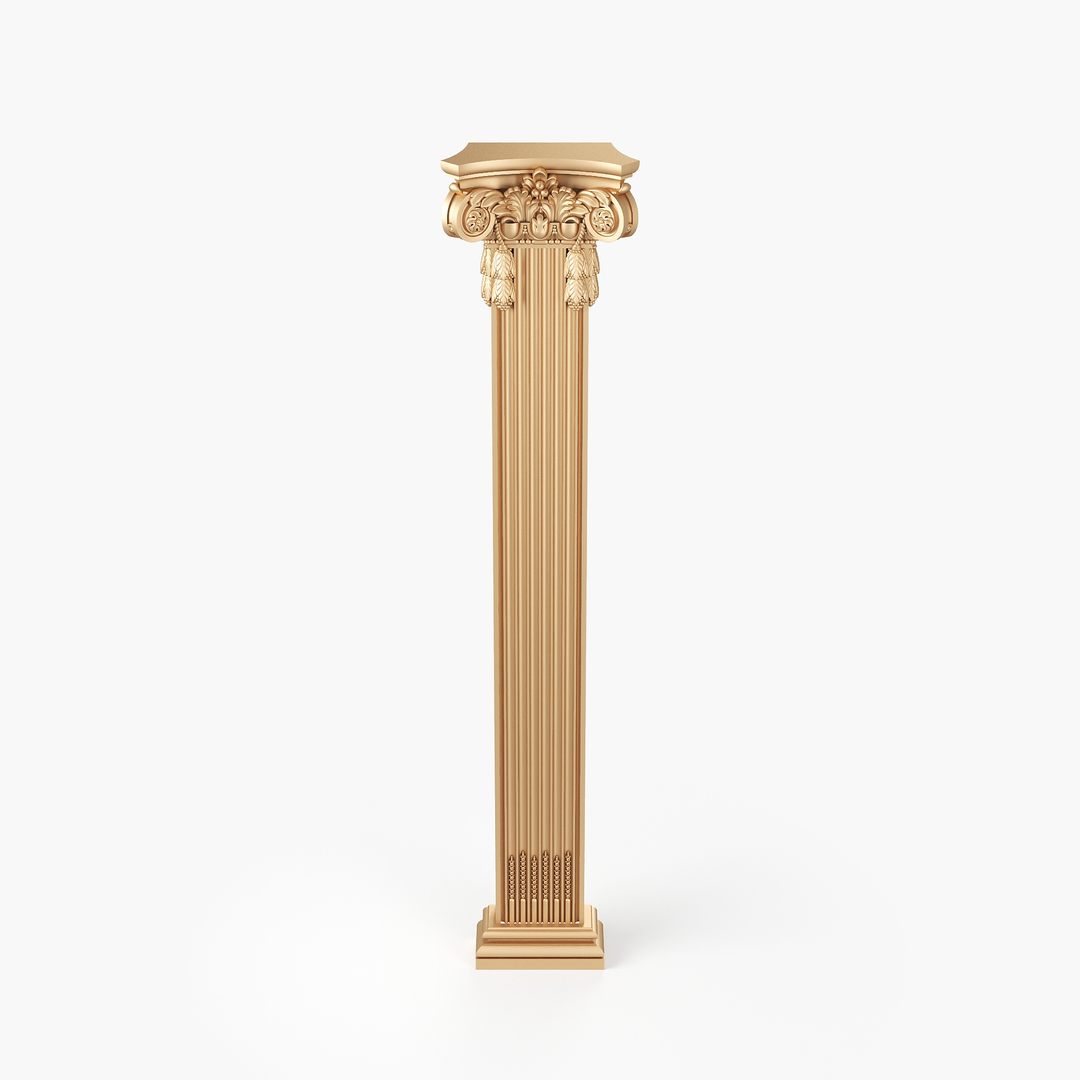 Architectural Column 3D - TurboSquid 1879920