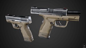 3D Springfield XD Mod-02 HANDGUN