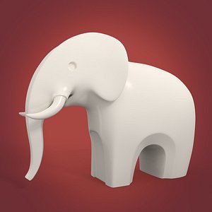 cartoon elephant 3d 3ds