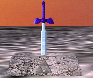 master sword 3d model