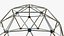 Geodesic Dome V2 Silber Naben