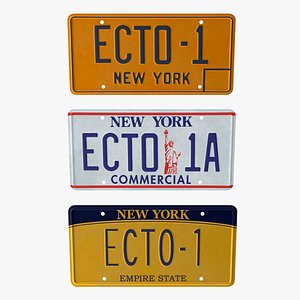 License Plate New York Collection