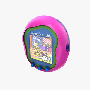 Tamagotchi Uni 3D model