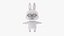 Cute Little Rabbit Cartoon