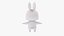 Cute Little Rabbit Cartoon