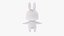 Cute Little Rabbit Cartoon