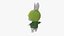 Cute Little Rabbit Cartoon