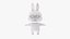 Cute Little Rabbit Cartoon