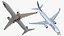 United Airlines Boeing 737-900 ER with Cabin and Doors