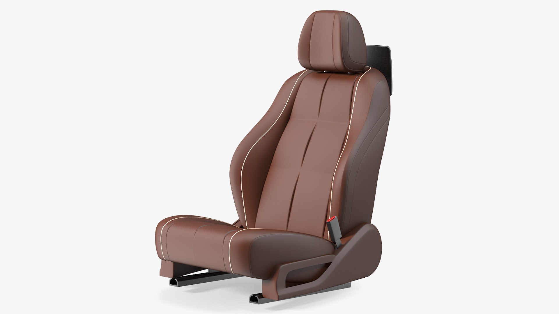 Luxury Car Front Seat 3D model preview