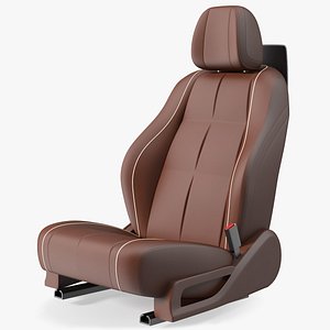 3D model luxury car seat