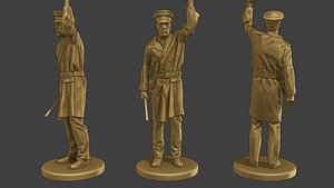 CzechoSlovak Communist Police CCP1 1 3D model
