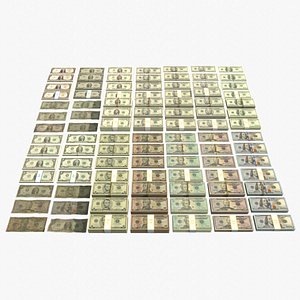 Big Set of American dollars USD