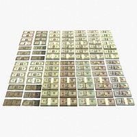Big Set of American dollars USD