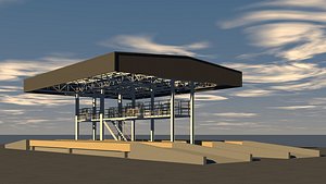 Truck weight scale station 24i13