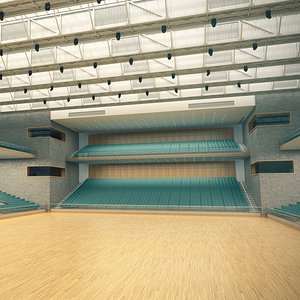 3D sports hall