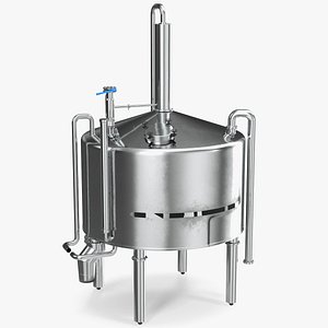 distillation tank 3D model
