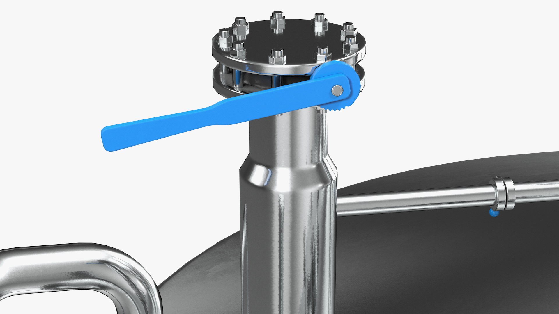 Distillation Tank 3D Model - TurboSquid 1633909