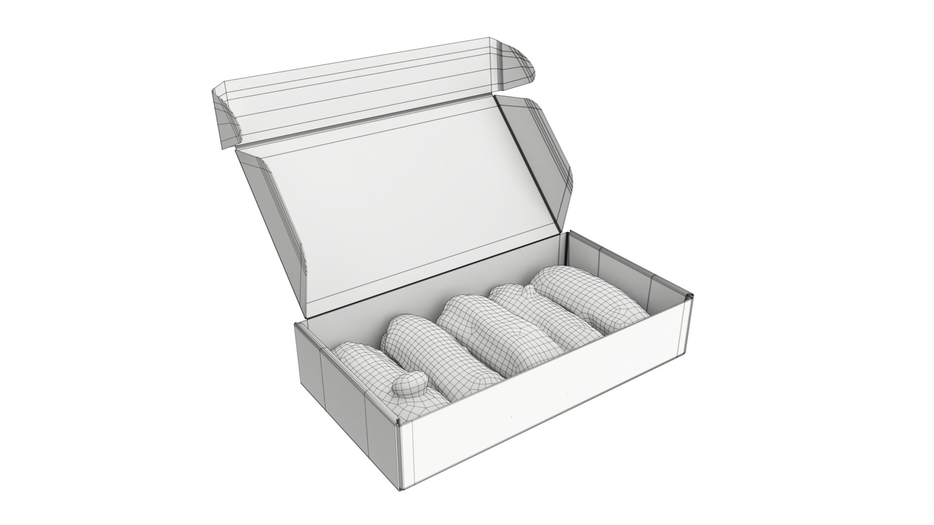 3D Eclairs in a box https://p.turbosquid.com/ts-thumb/Ig/STUGdq/Pp/008/jpg/1765196705/1920x1080/fit_q87/e17dc15727d8c456953f5716dce4ba945049c984/008.jpg
