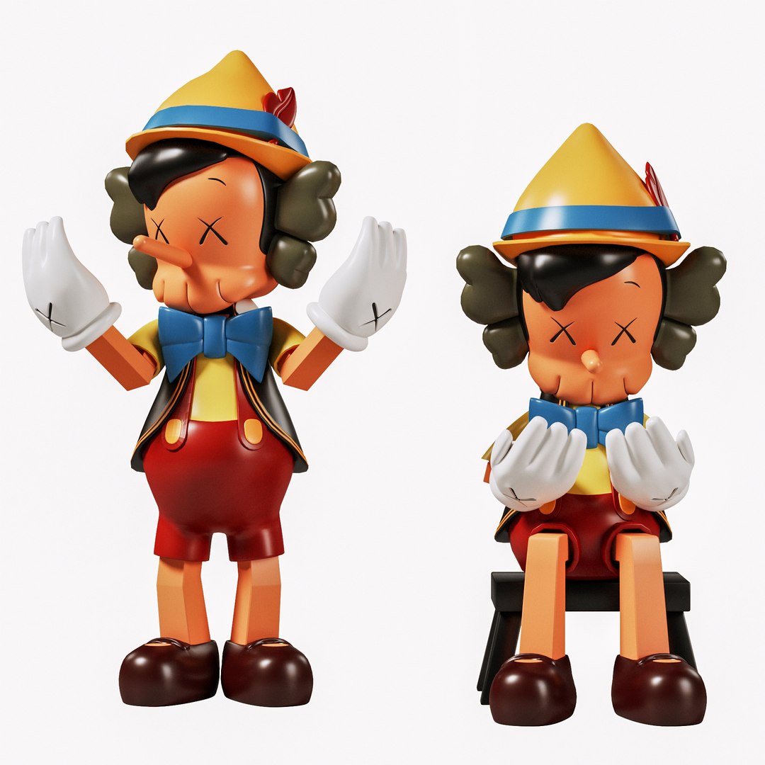 Kaws Toys 09 3D Model TurboSquid 1776827